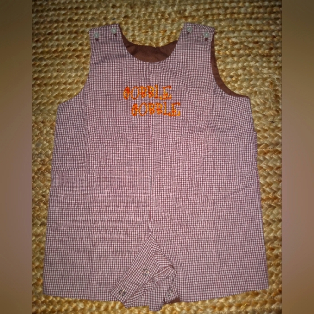 Sir John Thanksgiving Romper